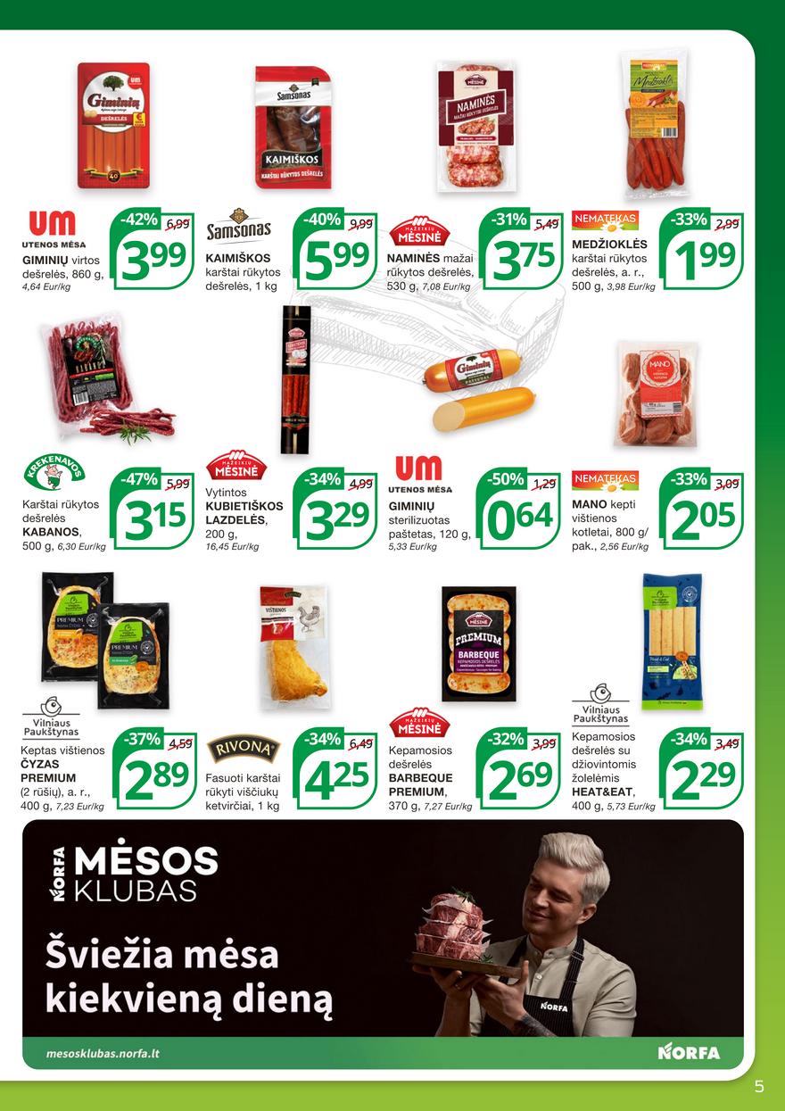 Norfos kaininis leidinys akcijos nuo
2023-08-10 iki
2023-08-23 | Leidinukas.lt puslapis 5