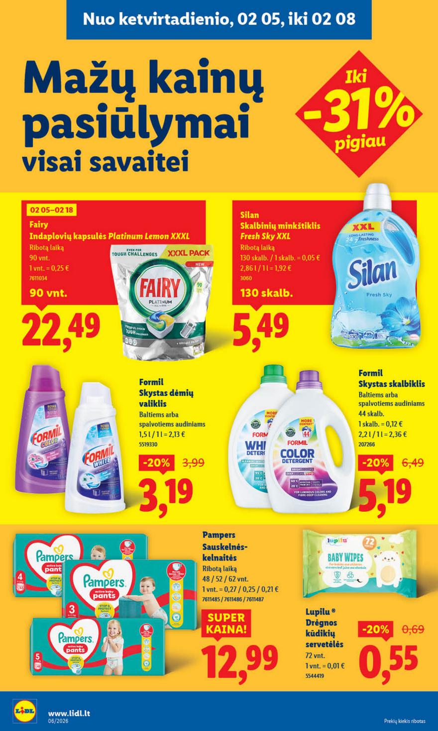 Lidl leidinys naujas akcijos nuo 
  2026-02-02 iki 
  2026-02-08 | Leidinukas.lt puslapis 28