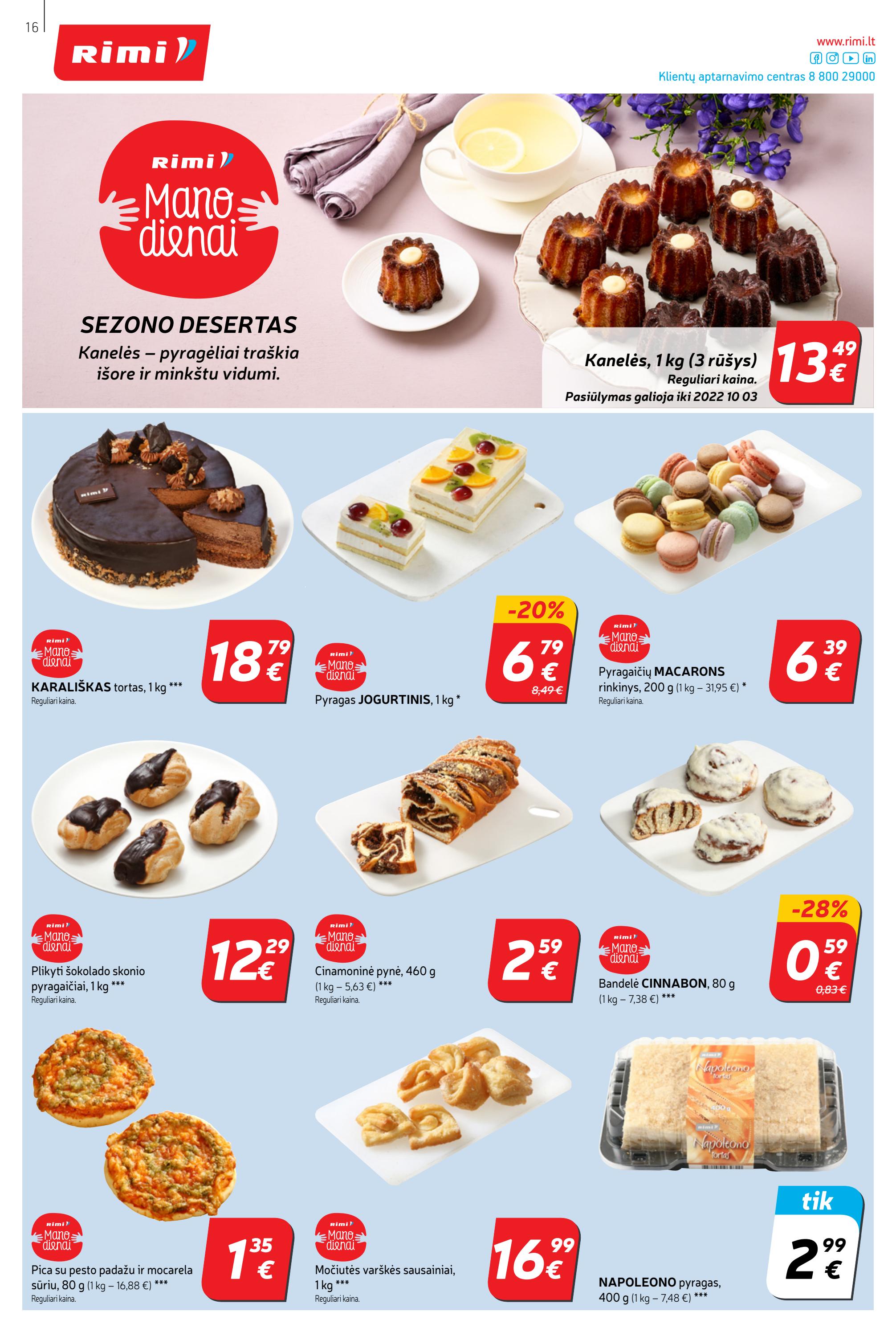 Rimi savaitinis leidinys akcijos nuo 
  2022-08-30 iki 
  2022-09-05 | Leidinukas.lt puslapis 16