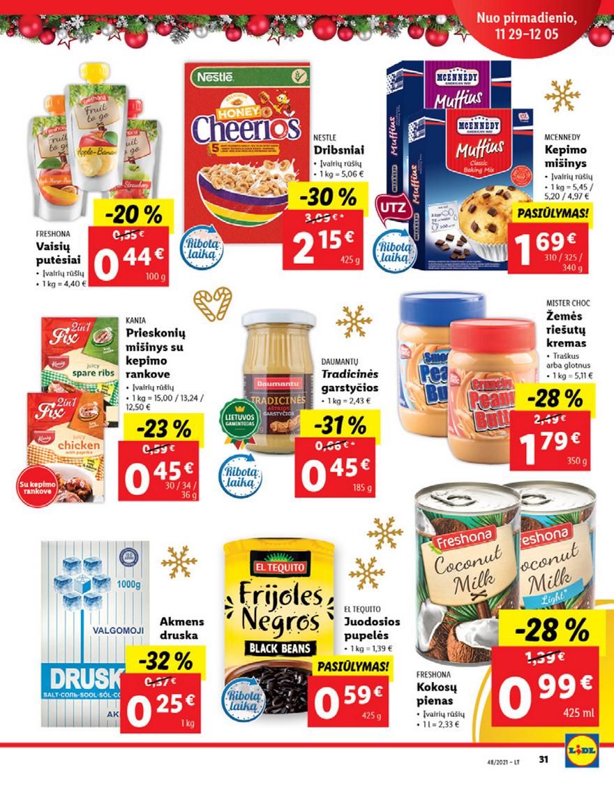 Ldil maisto leidinys akcijos nuo 
  2021-11-29 iki 
  2021-12-05 | Leidinukas.lt puslapis 31