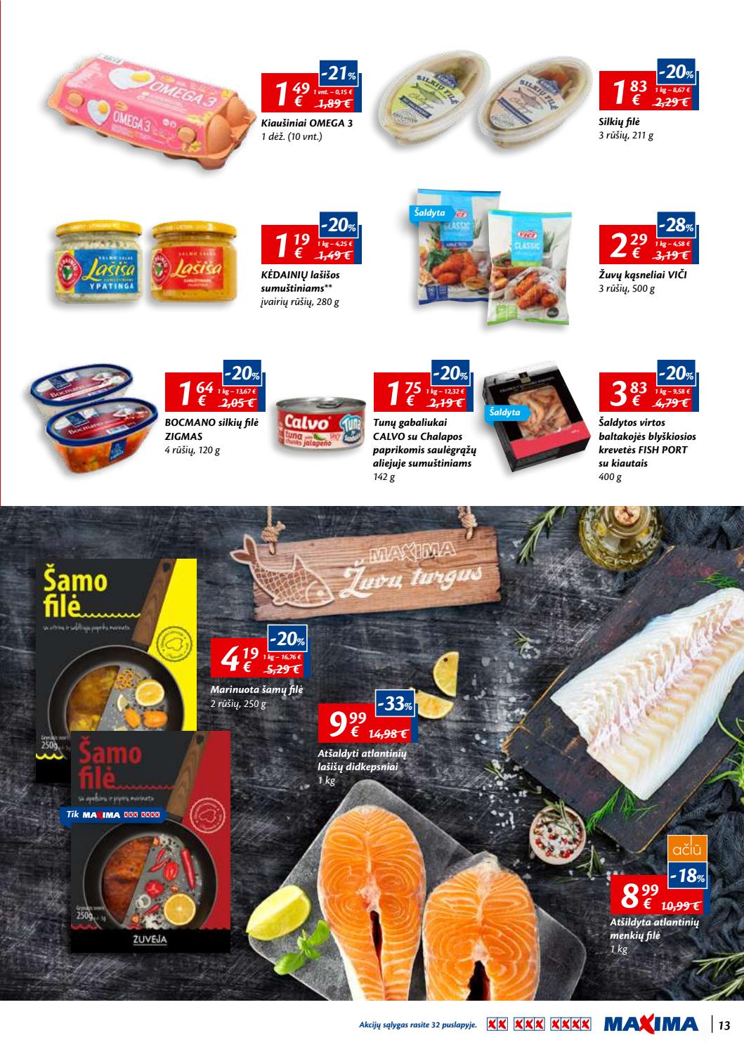 Maxima kaininis leidinys akcijos nuo 
  2019-06-06 iki 
  2019-06-19 | Leidinukas.lt puslapis 13