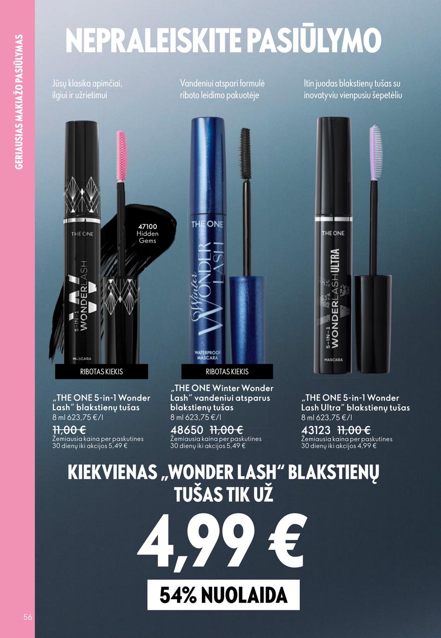 Oriflame katalogas akcijos nuo 
  2026-04-22 iki 
  2026-05-12 | Leidinukas.lt puslapis 56