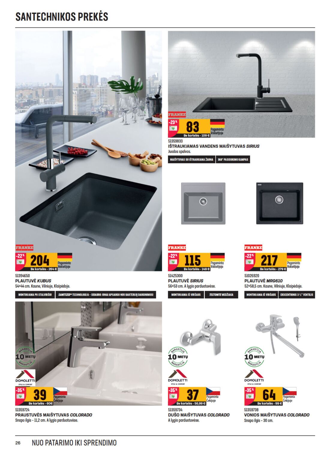 Senukai reklaminis leidinys akcijos nuo 
  2020-07-22 iki 
  2020-08-10 | Leidinukas.lt puslapis 26