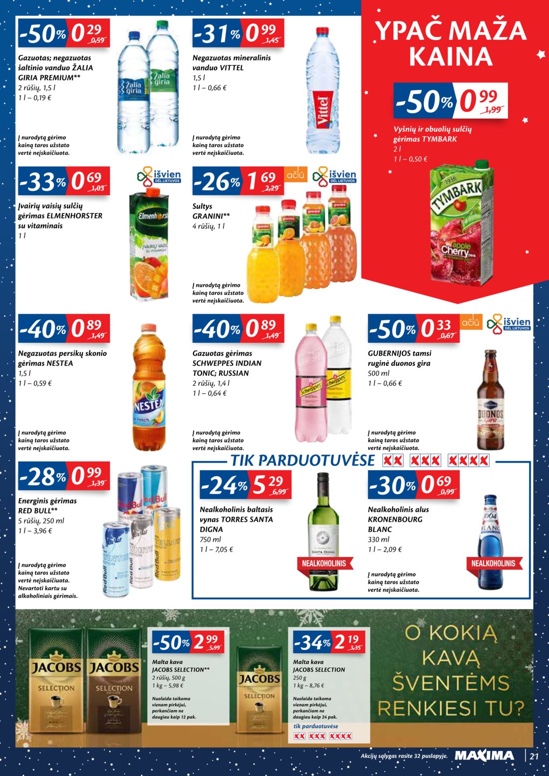 Maxima kaininis leidinys akcijos nuo 
  2020-12-15 iki 
  2020-12-28 | Leidinukas.lt puslapis 21