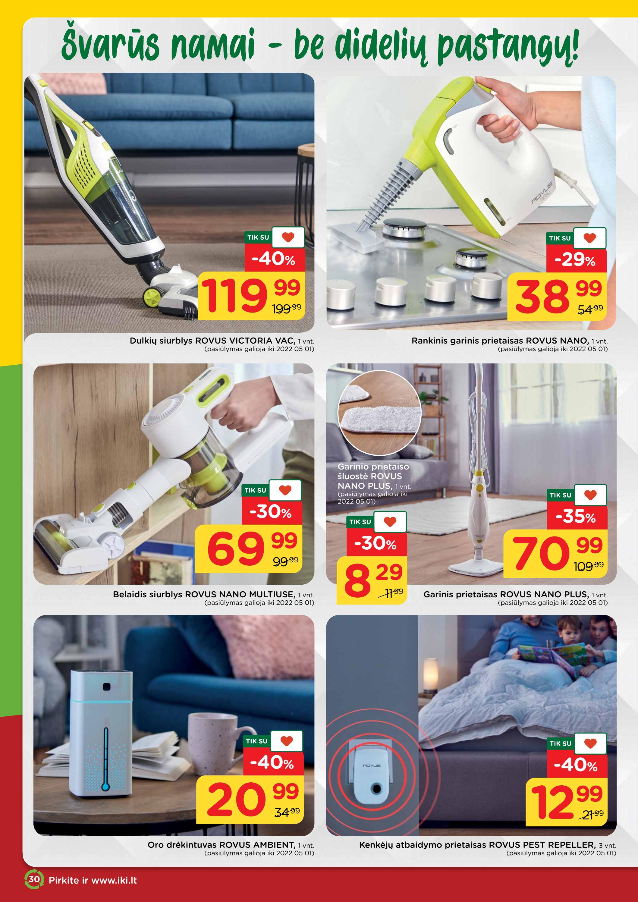 Iki savaitės leidinys akcijos nuo 
  2022-03-07 iki 
  2022-03-13 | Leidinukas.lt puslapis 30
