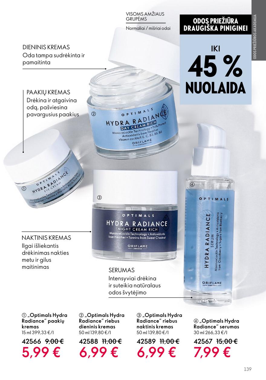 Oriflame leidinys akcijos nuo 
  2023-04-26 iki 
  2023-05-16 | Leidinukas.lt puslapis 139