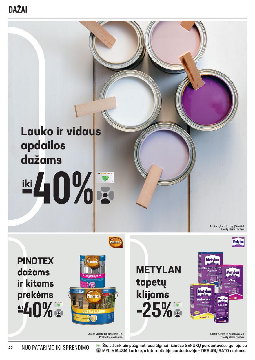 Senukai leidinys akcijos nuo 
  2021-07-14 iki 
  2021-08-03 | Leidinukas.lt puslapis 20