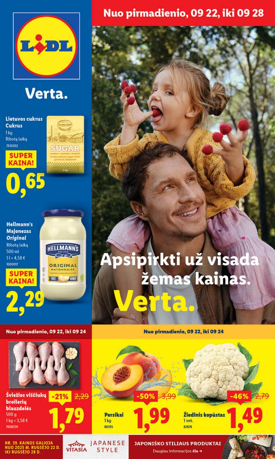 Lidl leidinys naujas akcijos nuo 
  2025-09-22 iki 
  2025-09-28 | Leidinukas.lt puslapis 1