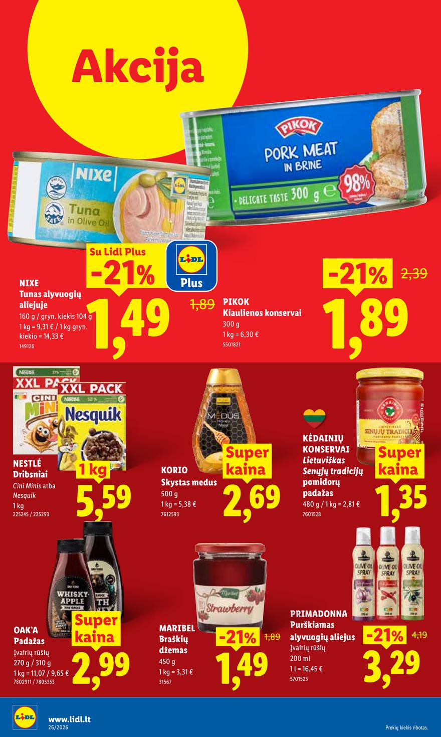 Lidl leidinys akcijos nuo 
  2026-06-22 iki 
  2026-06-28 | Leidinukas.lt puslapis 30