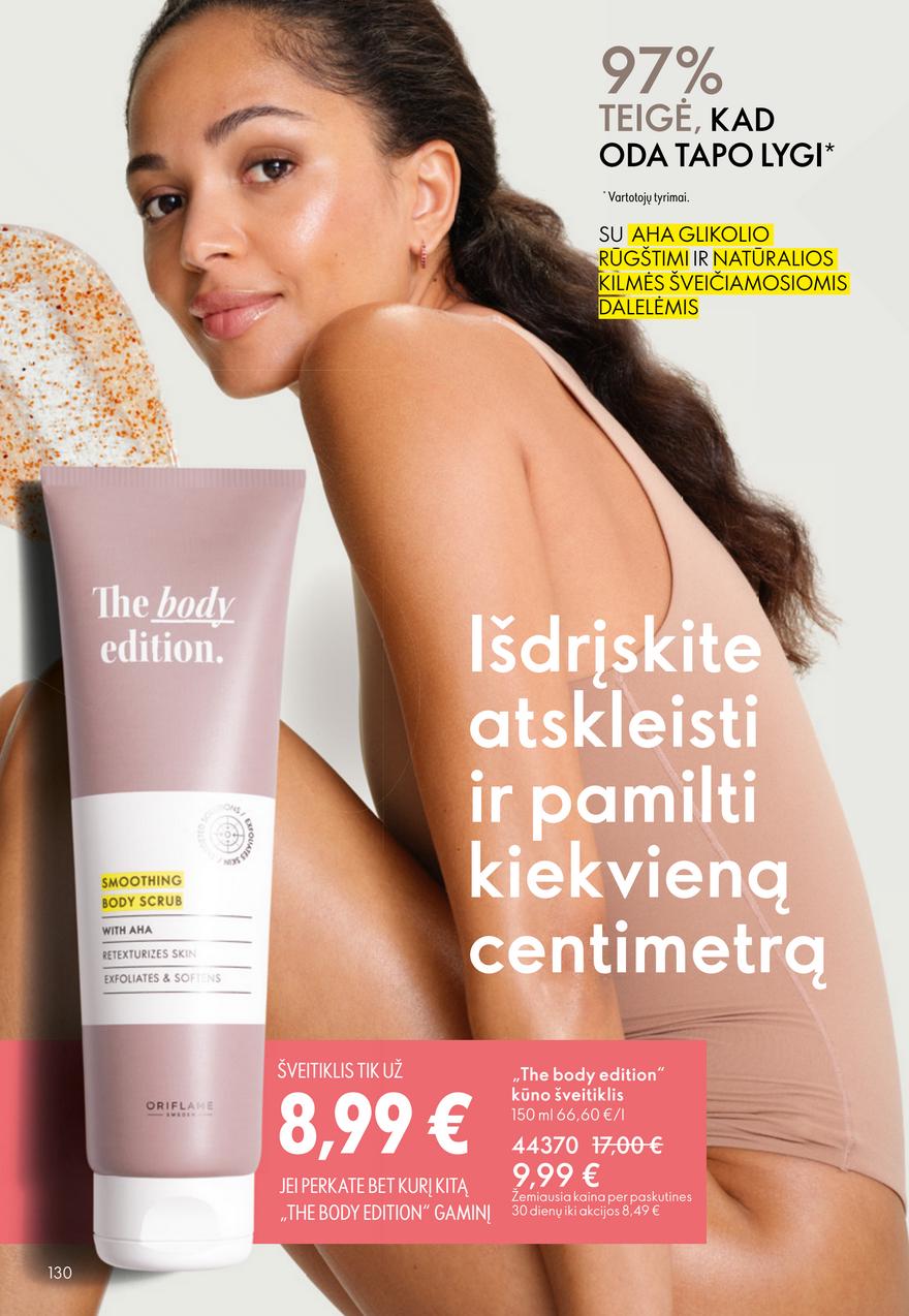 Oriflame katalogas akcijos nuo 
  2026-04-22 iki 
  2026-05-12 | Leidinukas.lt puslapis 130