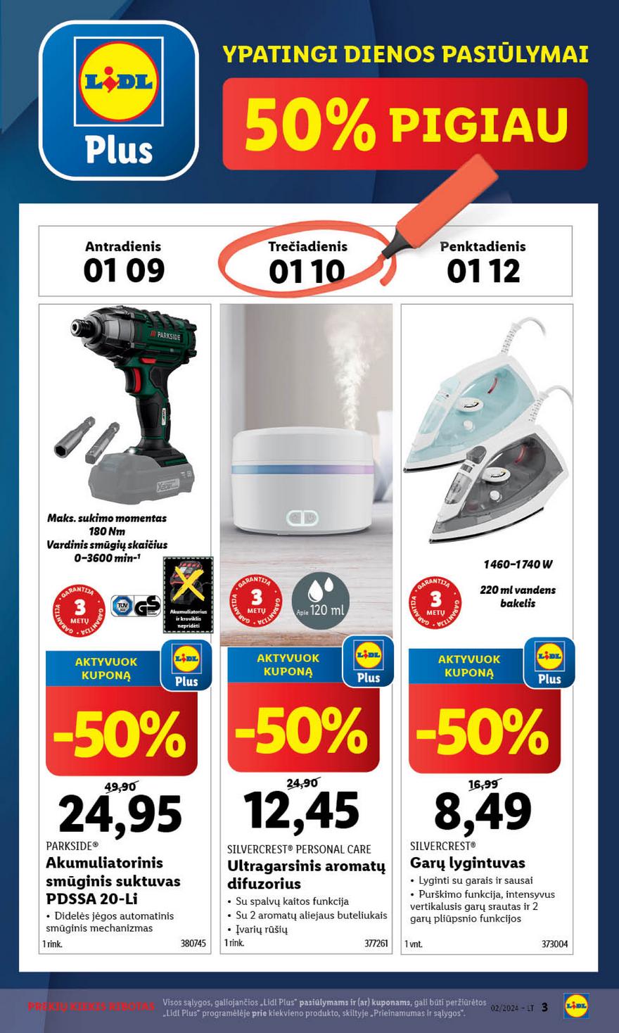 Ldil ne maisto prekių pasiūlymai akcijos nuo 
  2024-01-08 iki 
  2024-01-14 | Leidinukas.lt puslapis 3