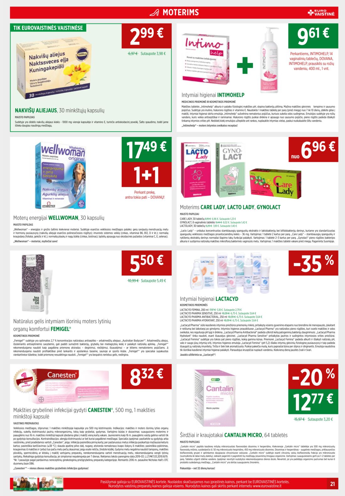 Euro vaistinė leidinys akcijos nuo 
  2019-07-01 iki 
  2019-07-31 | Leidinukas.lt puslapis 21