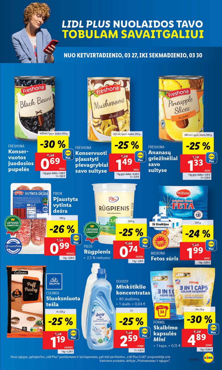 Lidl leidinys naujas akcijos nuo 
  2025-03-24 iki 
  2025-03-30 | Leidinukas.lt puslapis 55