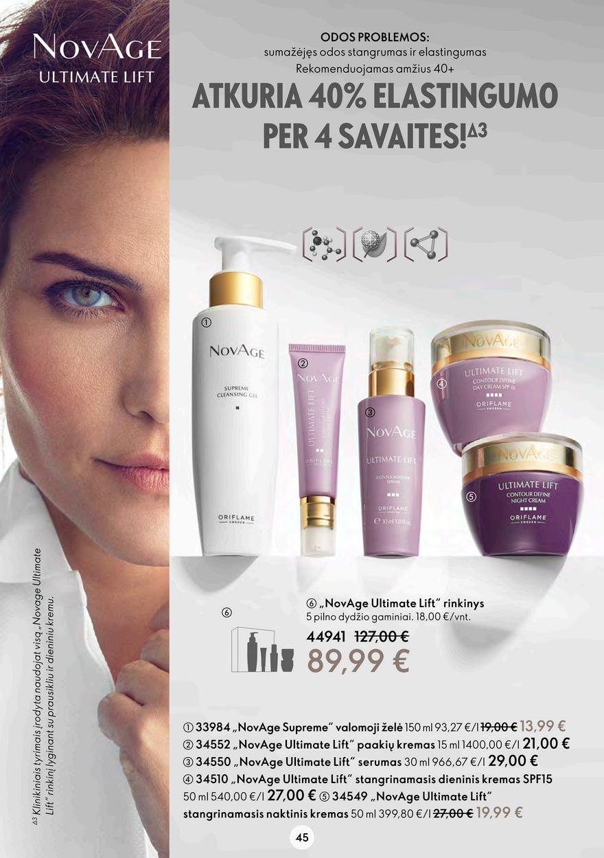 Oriflame katalogas akcijos nuo 
  2022-08-24 iki 
  2022-09-13 | Leidinukas.lt puslapis 45