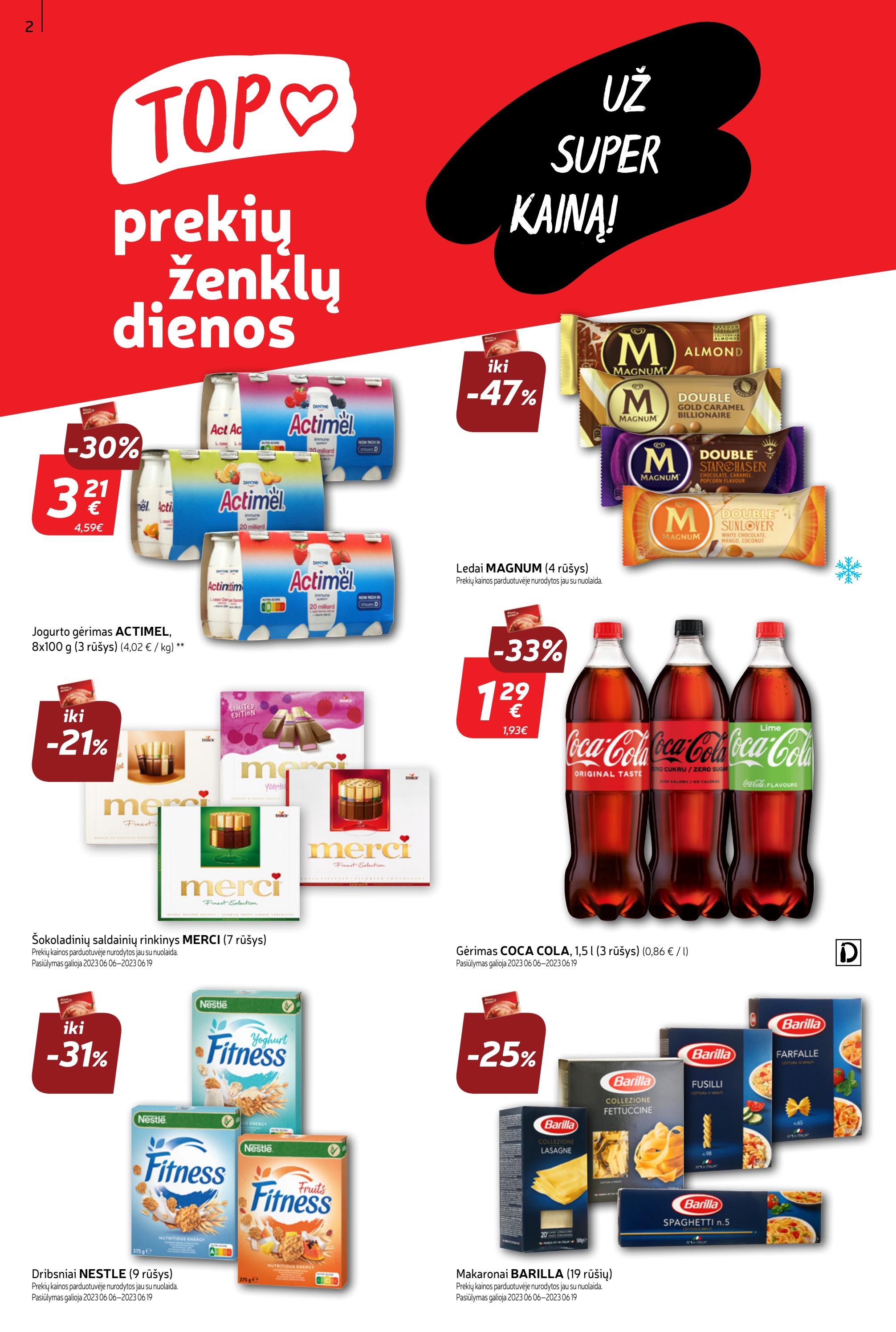 Rimi savaitinis leidinys akcijos nuo 
  2023-06-06 iki 
  2023-06-12 | Leidinukas.lt puslapis 2