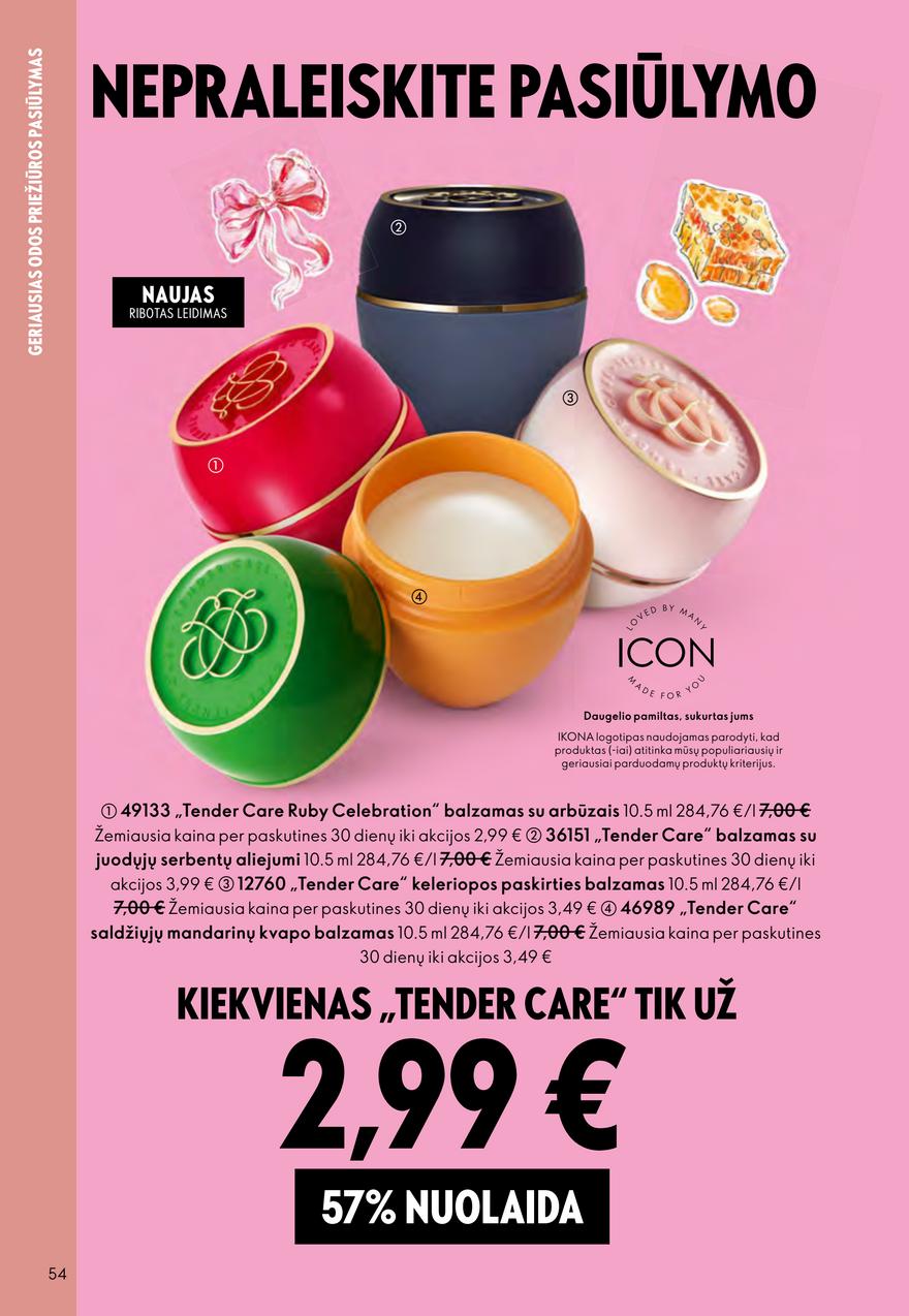 Oriflame katalogas akcijos nuo 
  2026-04-01 iki 
  2026-04-21 | Leidinukas.lt puslapis 54