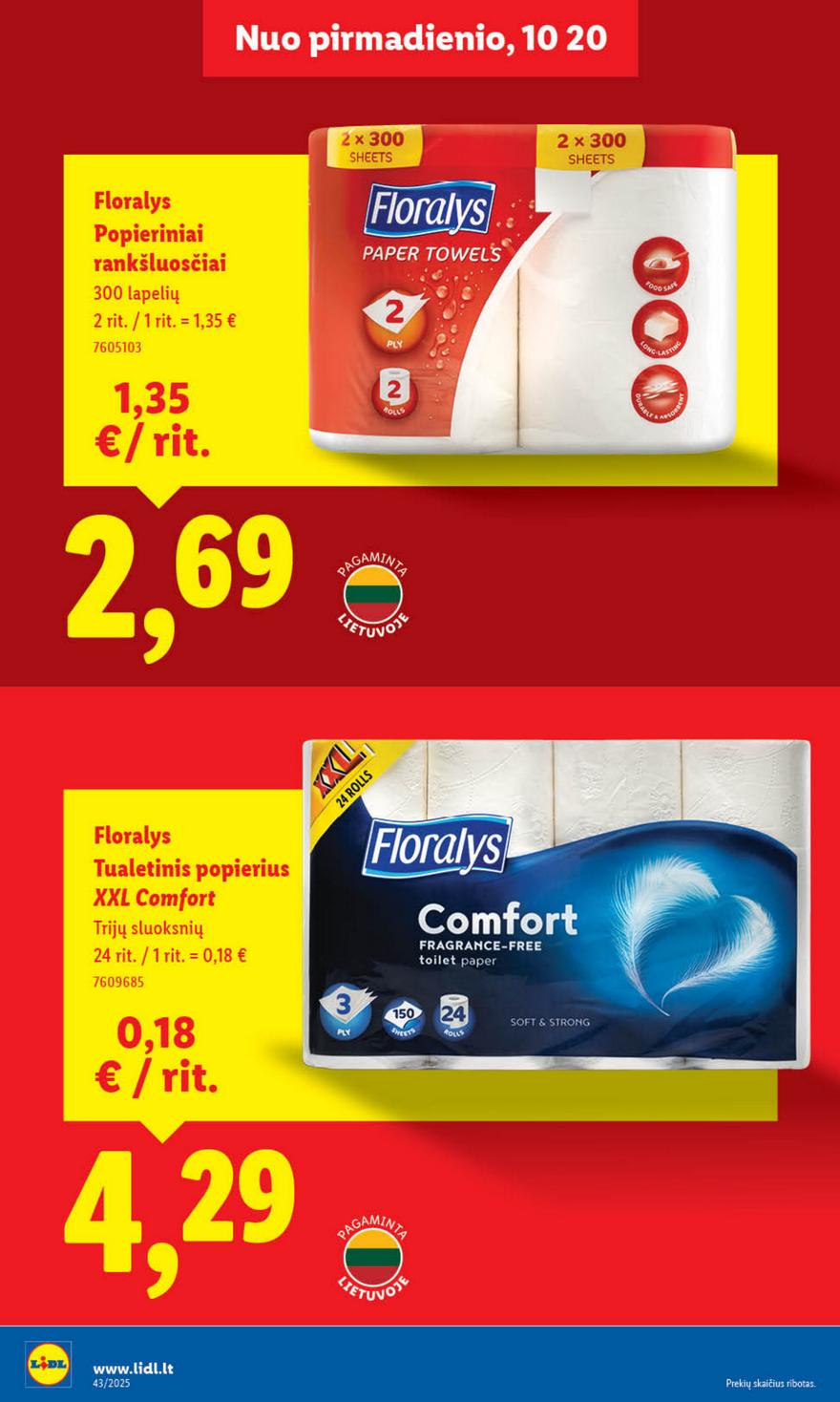 Lidl leidinys naujas akcijos nuo 
  2025-10-20 iki 
  2025-10-26 | Leidinukas.lt puslapis 32