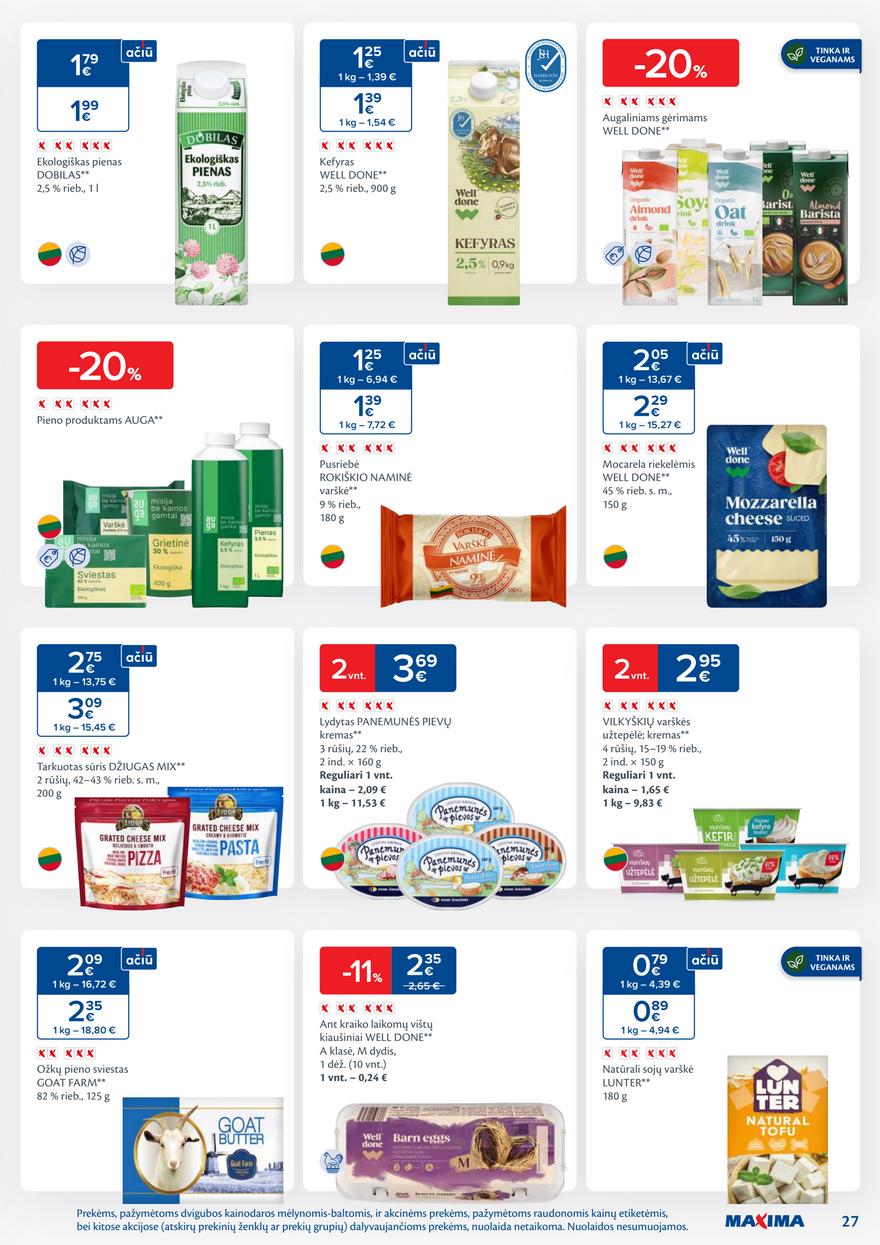 Maxima leidinys akcijos nuo 
  2026-02-17 iki 
  2026-02-23 | Leidinukas.lt puslapis 27
