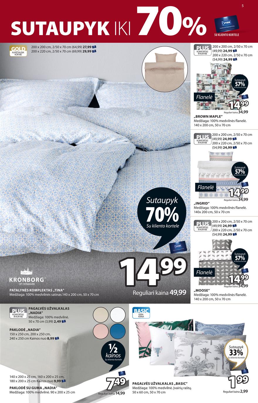 Jysk leidinys akcijos nuo 
  2023-01-31 iki 
  2023-02-06 | Leidinukas.lt puslapis 6