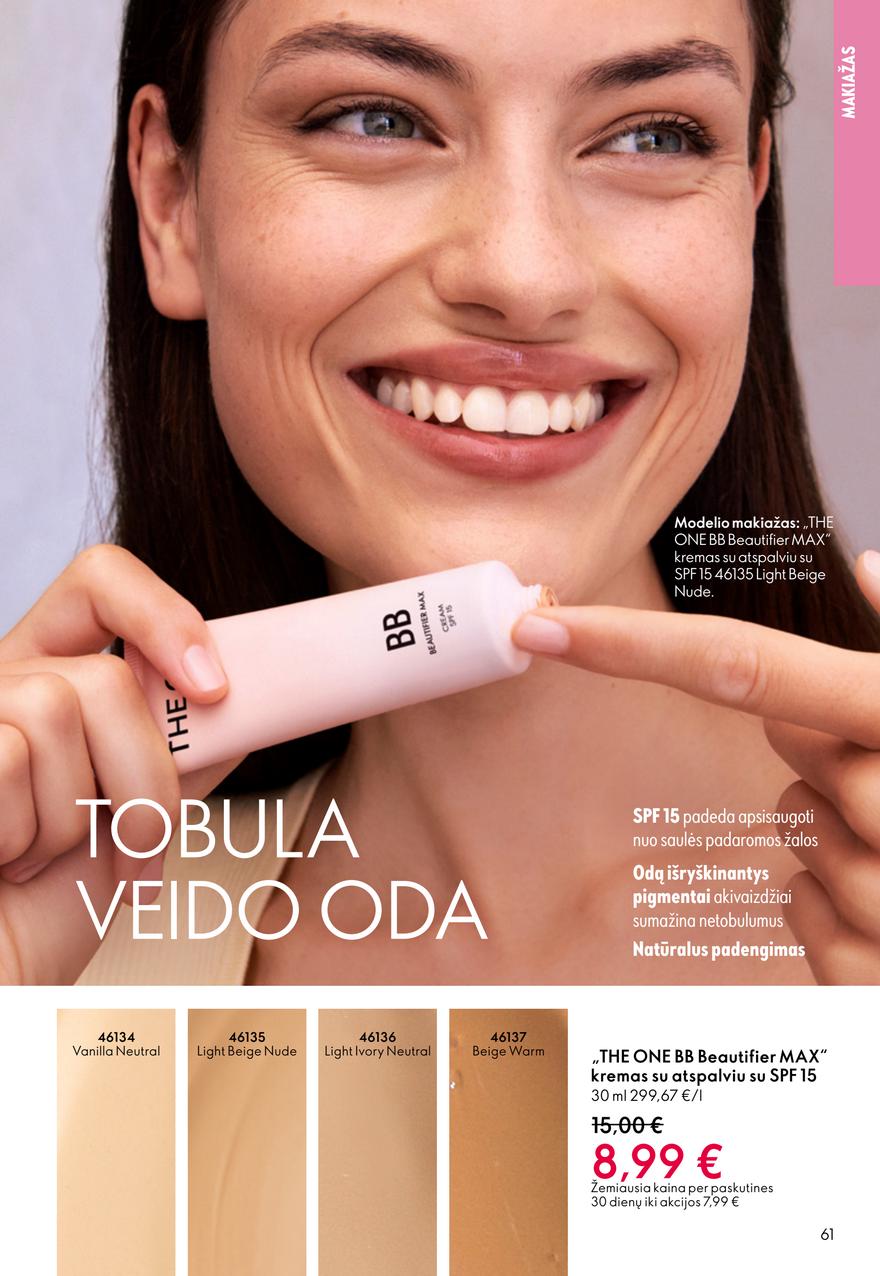 Oriflame katalogas akcijos nuo 
  2026-02-18 iki 
  2026-03-10 | Leidinukas.lt puslapis 61