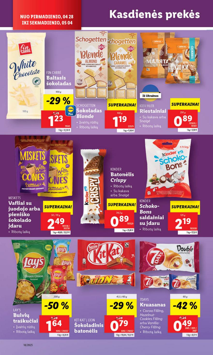 Lidl savaitinis leidinys akcijos nuo 
  2025-04-28 iki 
  2025-05-04 | Leidinukas.lt puslapis 29