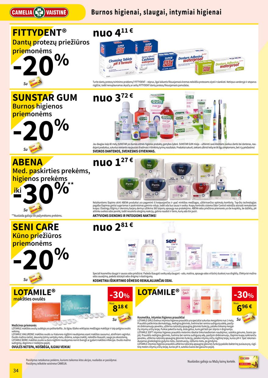 Camelia kovo leidinys akcijos nuo 
  2023-03-01 iki 
  2023-03-31 | Leidinukas.lt puslapis 34