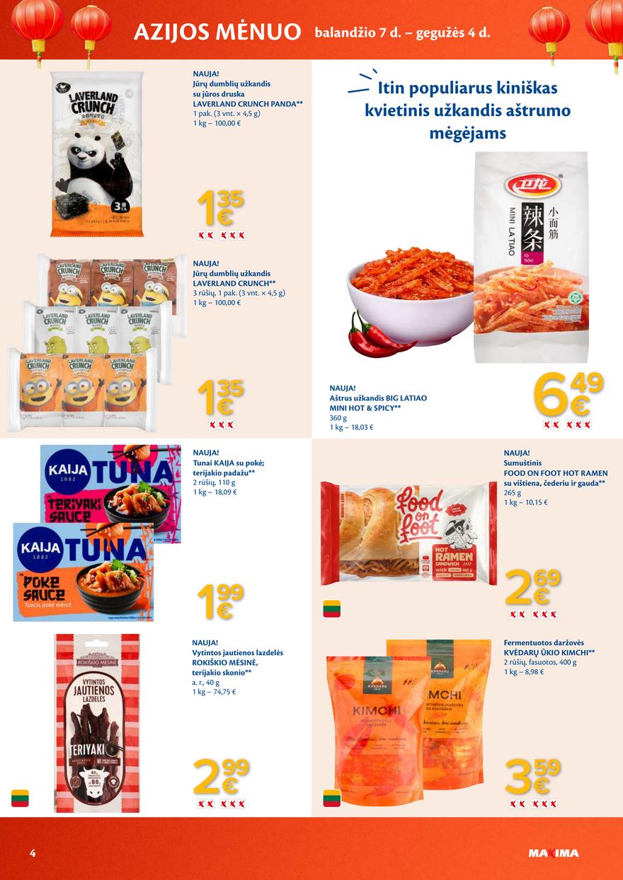 Maxima leidinys akcijos nuo 
  2026-04-07 iki 
  2026-04-13 | Leidinukas.lt puslapis 4