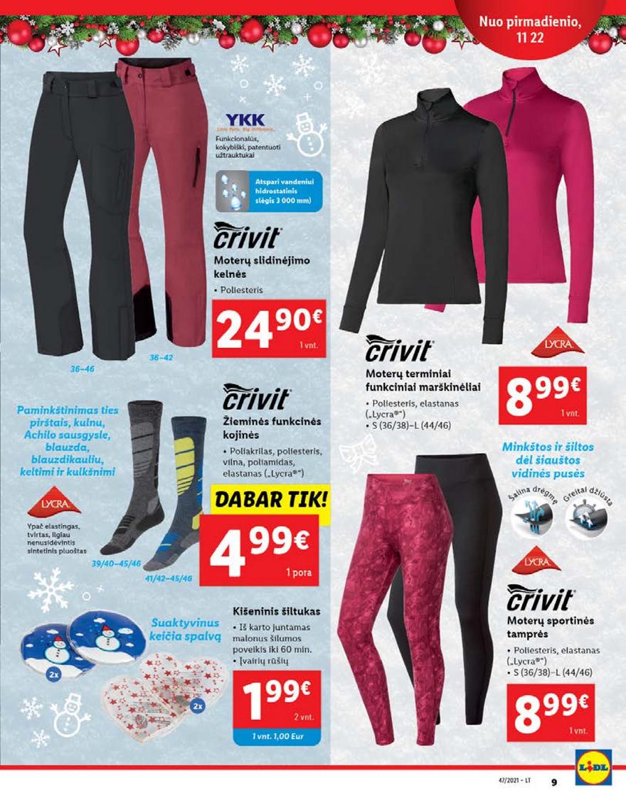 Lidl maisto prekių pasiūlymai akcijos nuo 
  2021-11-22 iki 
  2021-11-28 | Leidinukas.lt puslapis 9