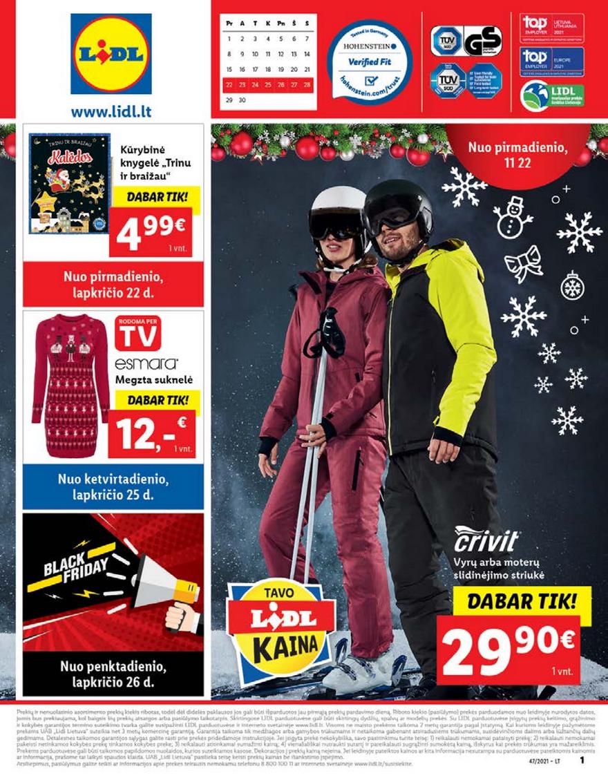 Lidl maisto prekių pasiūlymai akcijos nuo 
  2021-11-22 iki 
  2021-11-28 | Leidinukas.lt puslapis 1
