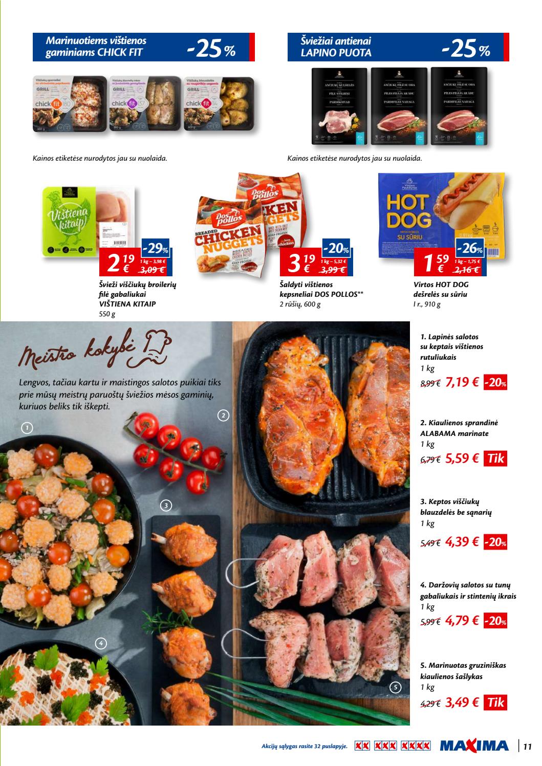 Maxima kaininis leidinys akcijos nuo 
  2019-09-12 iki 
  2019-09-25 | Leidinukas.lt puslapis 11