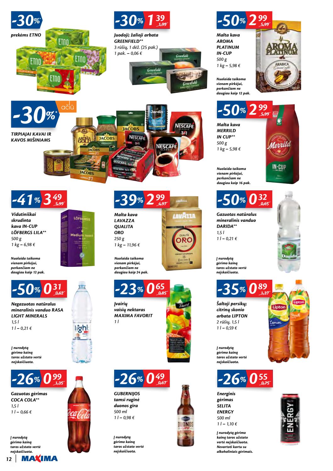 Maxima kaininis leidinys akcijos nuo 
  2020-01-07 iki 
  2020-01-13 | Leidinukas.lt puslapis 12