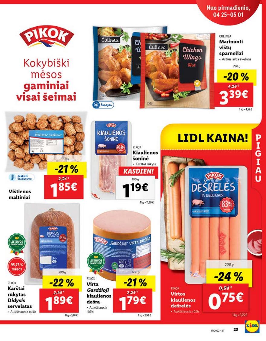 Ldil maisto leidinys akcijos nuo 
  2022-04-25 iki 
  2022-05-01 | Leidinukas.lt puslapis 23