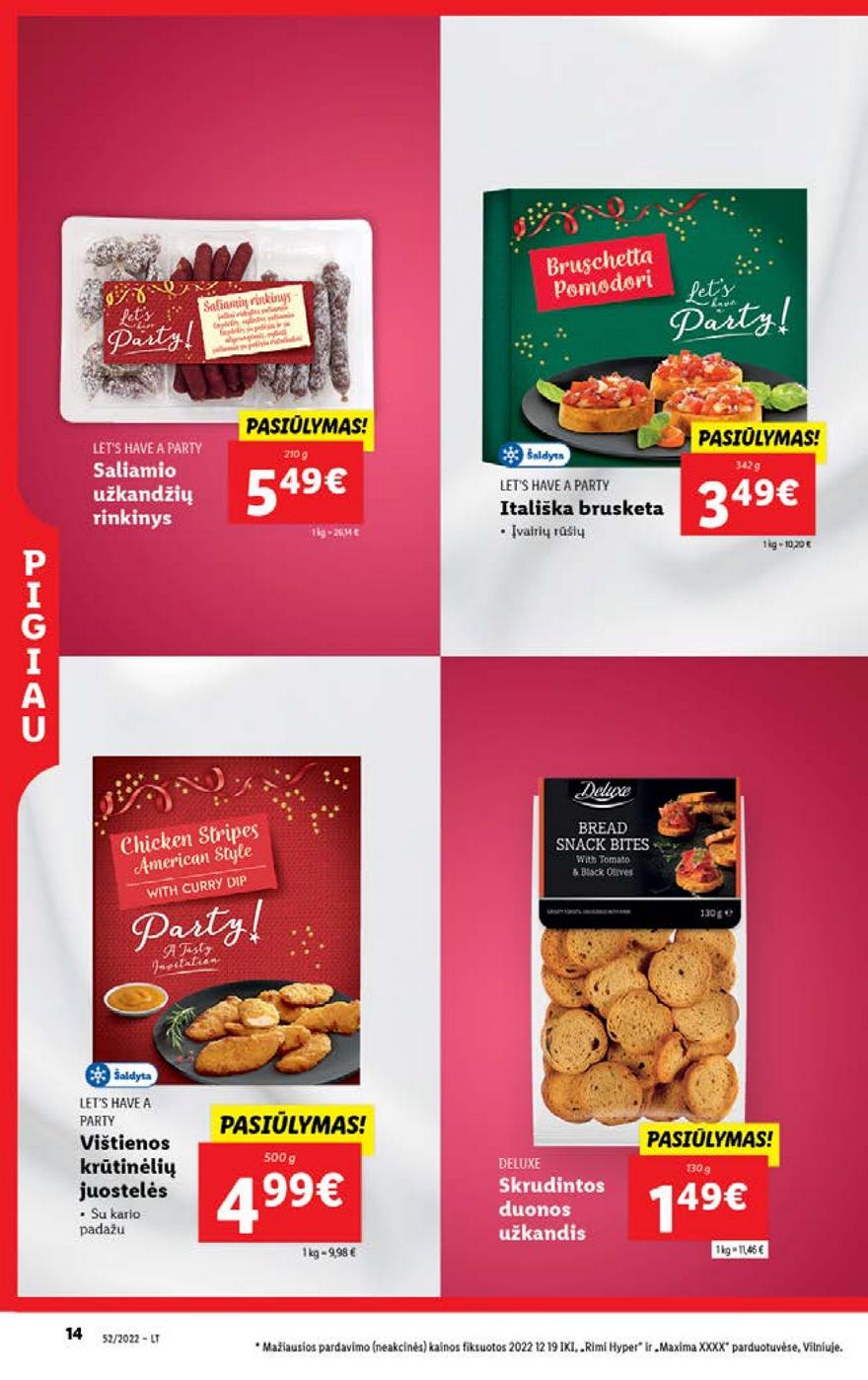 Lidl maisto prekių pasiūlymai akcijos nuo 
  2022-12-26 iki 
  2023-01-01 | Leidinukas.lt puslapis 14