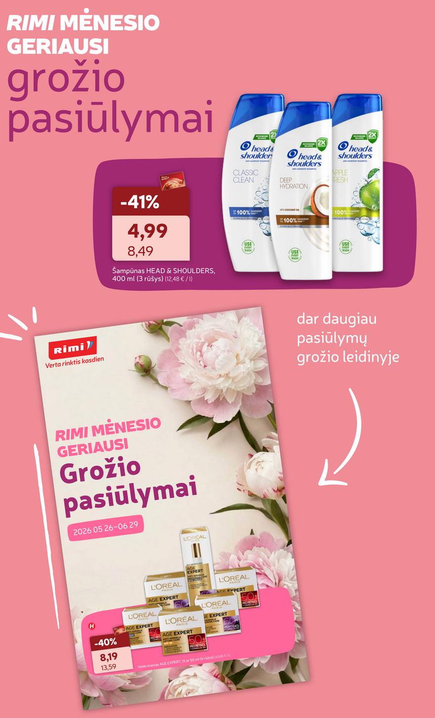 Rimi leidinys akcijos nuo 
  2026-06-16 iki 
  2026-06-22 | Leidinukas.lt puslapis 26