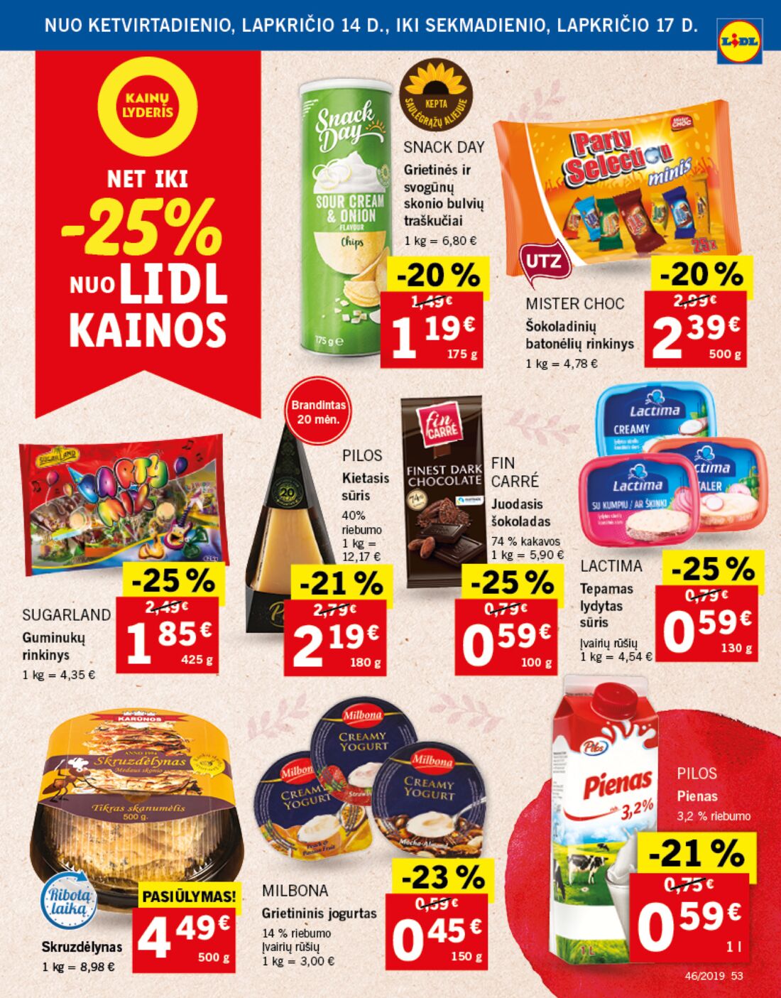 Lidl savaitinis leidinys akcijos nuo 
  2019-11-11 iki 
  2019-11-17 | Leidinukas.lt puslapis 53