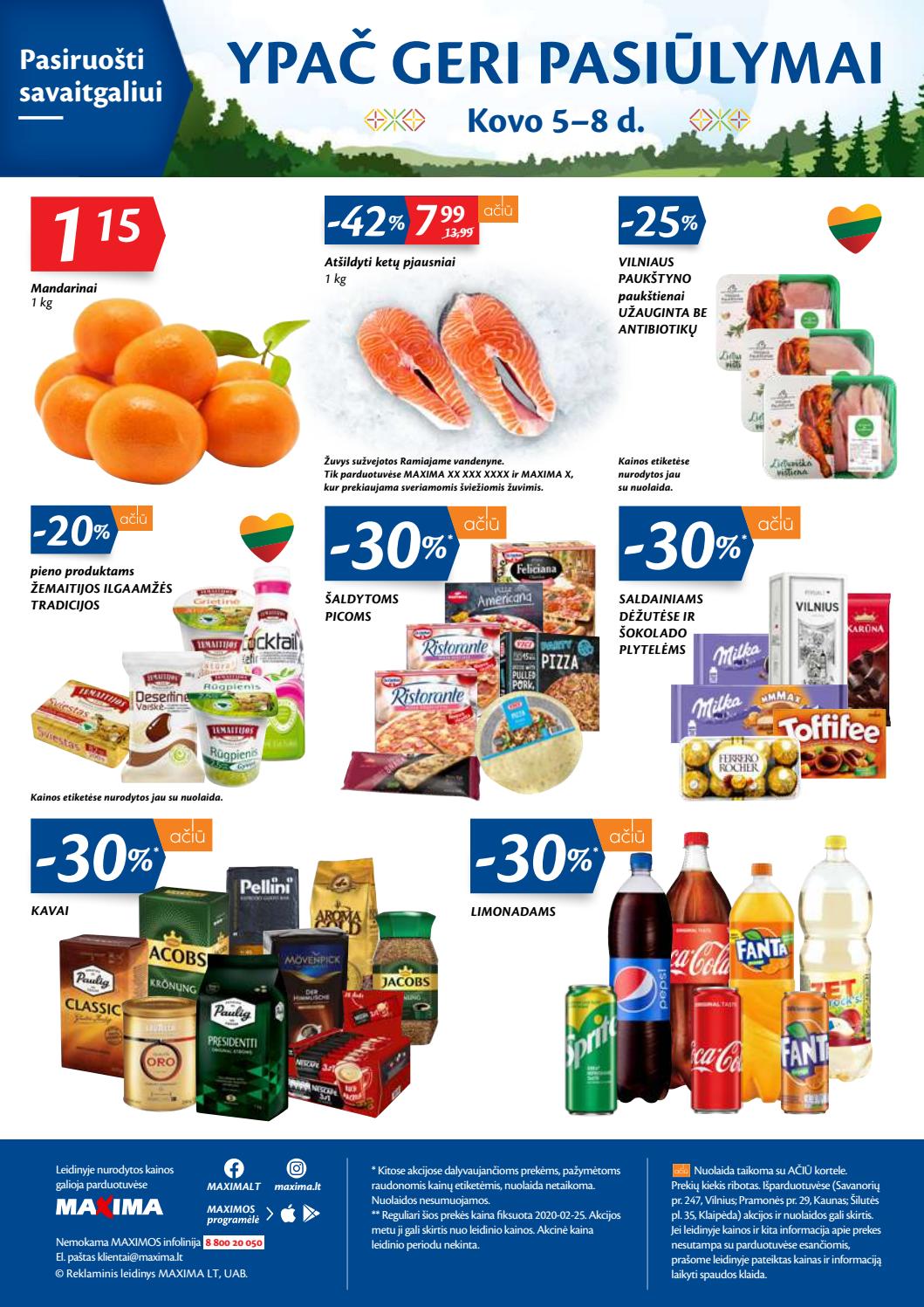 Maxima kaininis leidinys akcijos nuo 
  2020-03-03 iki 
  2020-03-09 | Leidinukas.lt puslapis 20