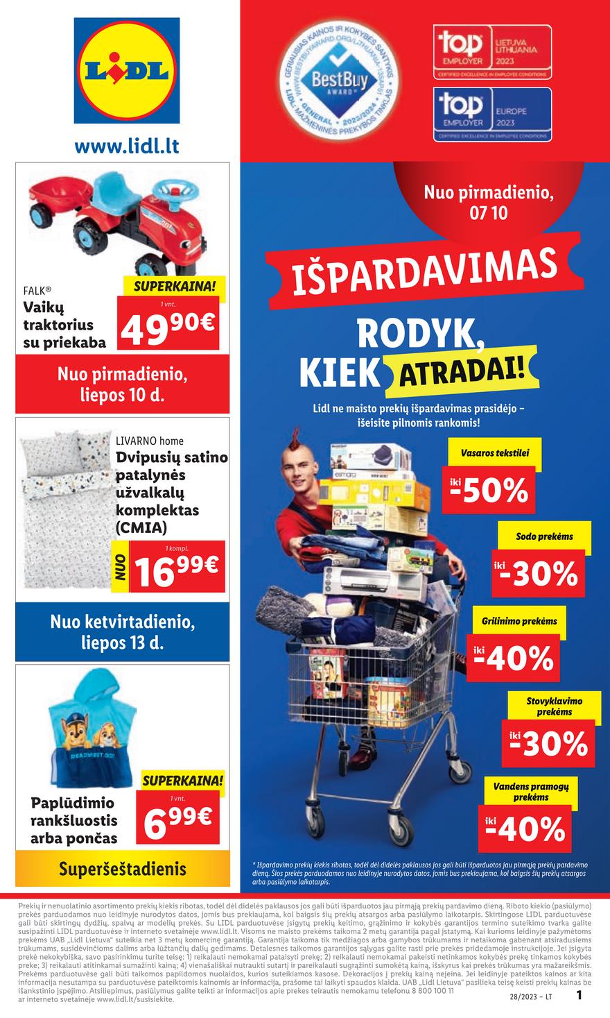 Ldil ne maisto prekių pasiūlymai akcijos nuo 
  2023-07-10 iki 
  2023-07-16 | Leidinukas.lt puslapis 1