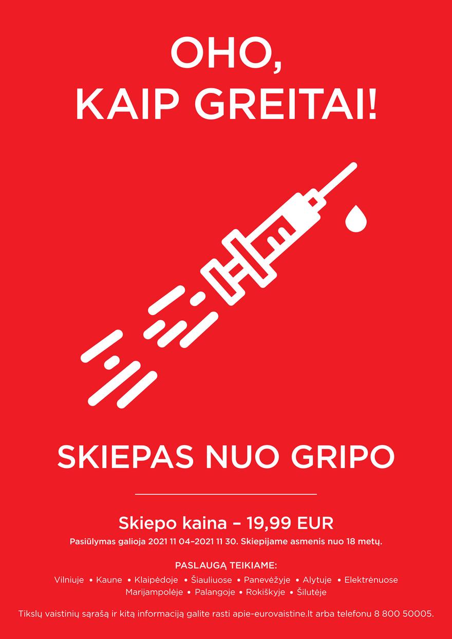 Euro vaistinė leidinys akcijos nuo 
  2021-11-01 iki 
  2021-11-30 | Leidinukas.lt puslapis 5