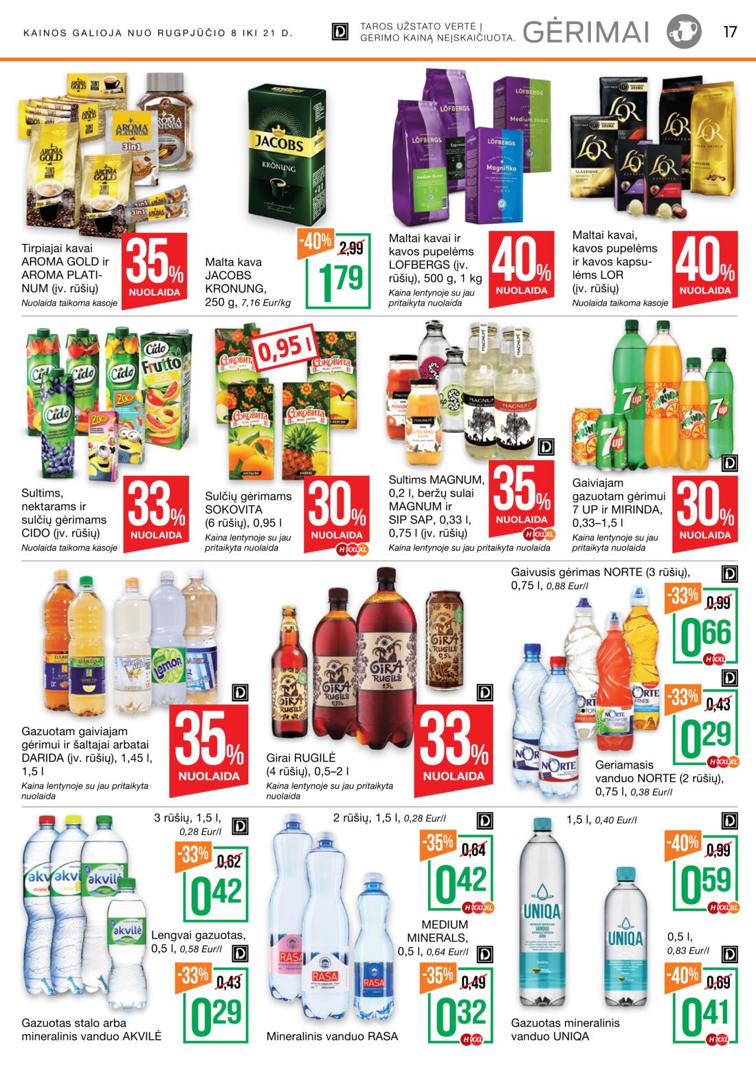 Norfa kaininis leidinys akcijos nuo 
  2019-08-08 iki 
  2019-08-21 | Leidinukas.lt puslapis 17