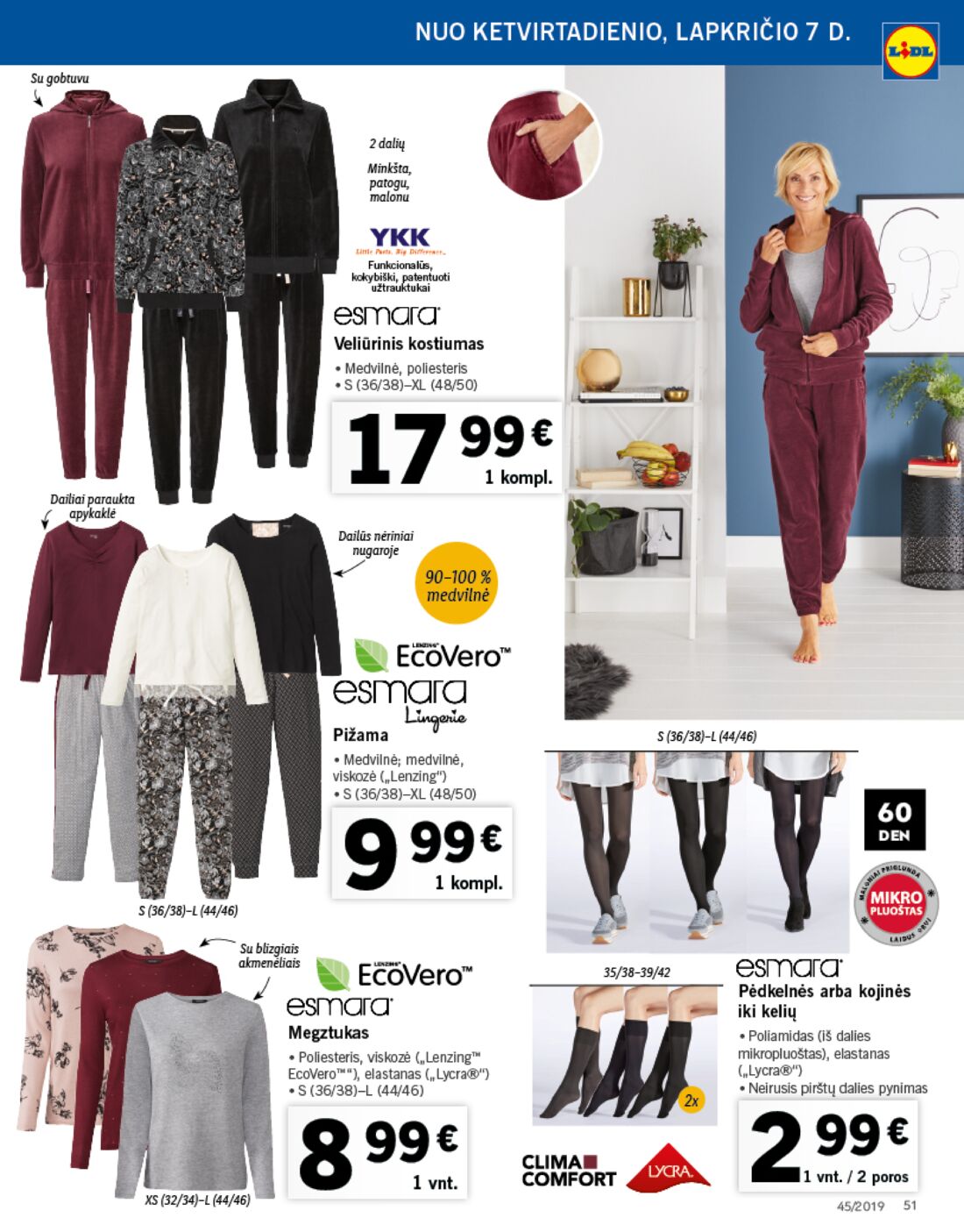 Lidl savaitinis leidinys akcijos nuo 
  2019-11-04 iki 
  2019-11-10 | Leidinukas.lt puslapis 51