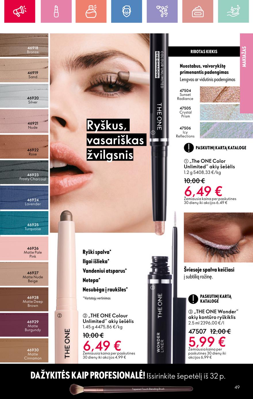 Oriflame katalogas akcijos nuo 
  2025-07-13 iki 
  2025-08-02 | Leidinukas.lt puslapis 49