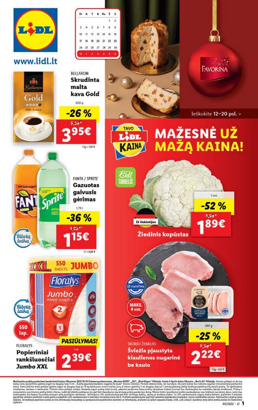 Ldil maisto leidinys akcijos nuo 
  2022-10-31 iki 
  2022-11-06 | Leidinukas.lt puslapis 1
