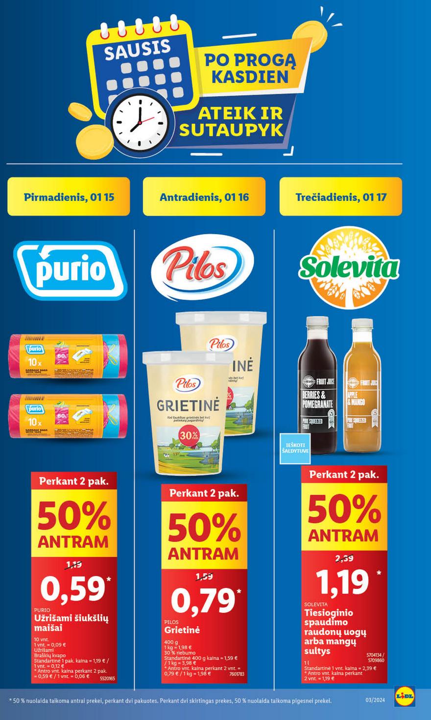 Lidl pasiūlymai akcijos nuo 
  2024-01-15 iki 
  2024-01-21 | Leidinukas.lt puslapis 4