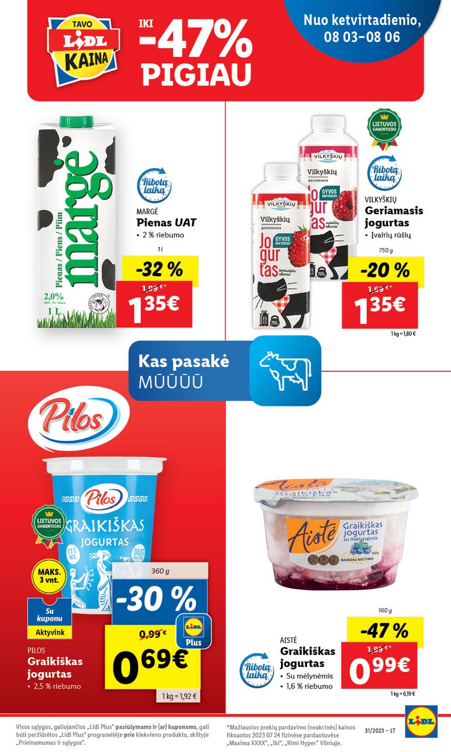 Lidl pasiūlymai akcijos nuo 
  2023-07-31 iki 
  2023-08-06 | Leidinukas.lt puslapis 55