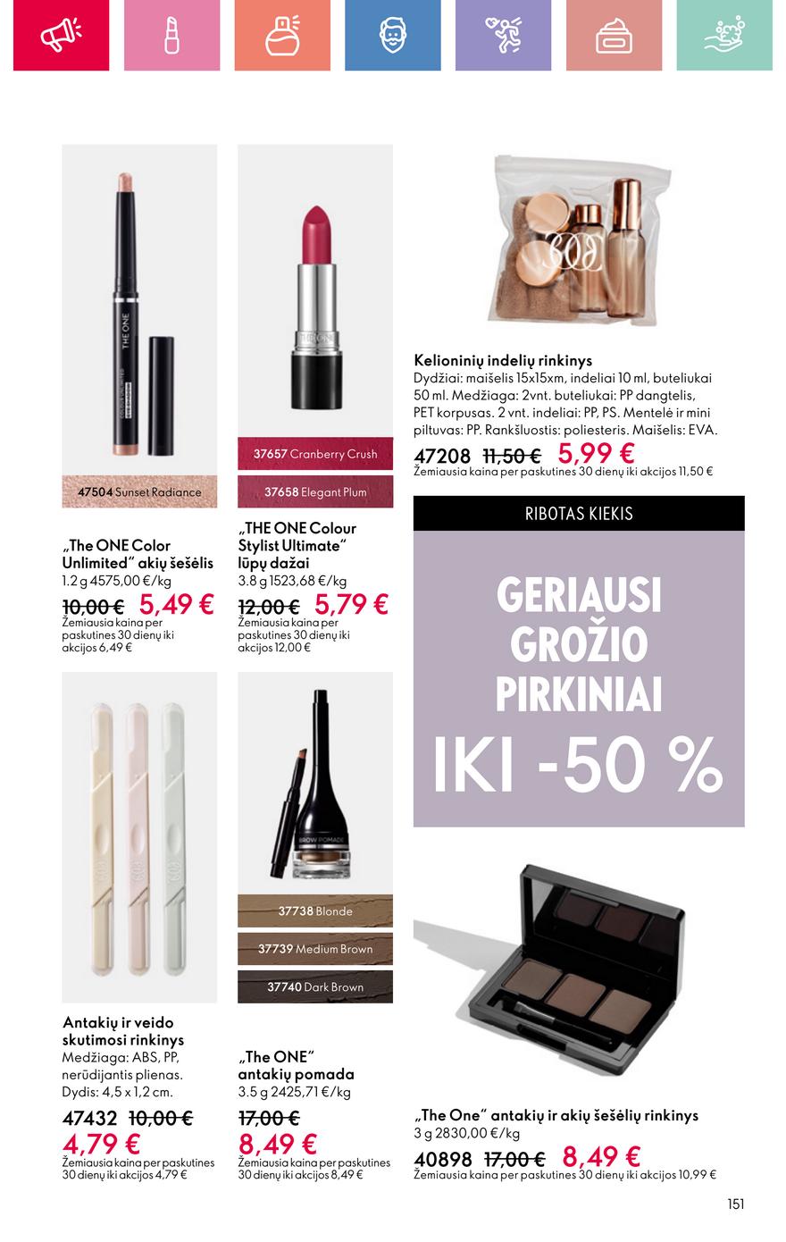 Oriflame katalogas akcijos nuo 
  2025-03-09 iki 
  2025-03-29 | Leidinukas.lt puslapis 151