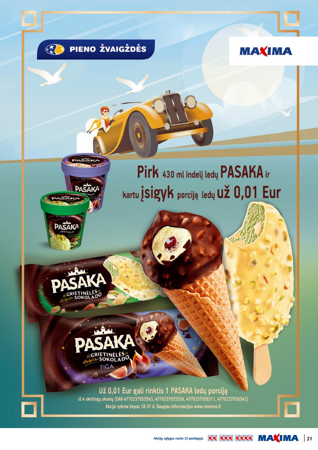 Maxima kaininis leidinys akcijos nuo 
  2019-07-19 iki 
  2019-07-31 | Leidinukas.lt puslapis 21