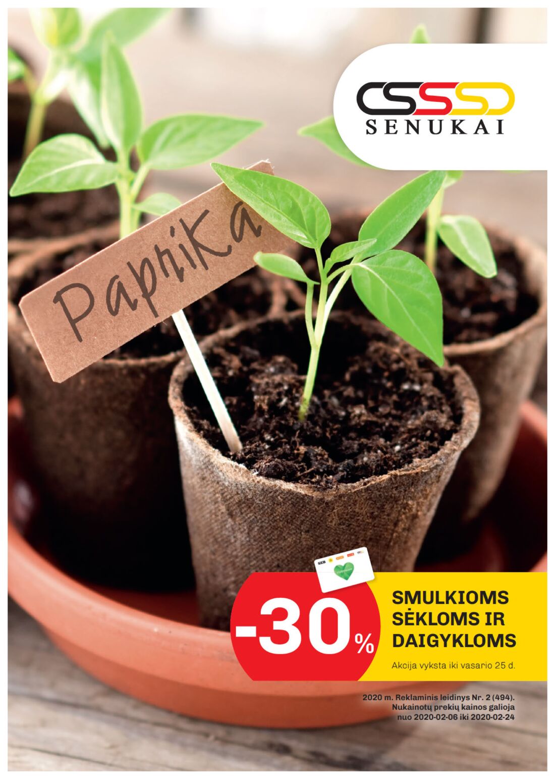 Senukai reklaminis leidinys akcijos nuo 
  2020-02-06 iki 
  2020-02-24 | Leidinukas.lt puslapis 1