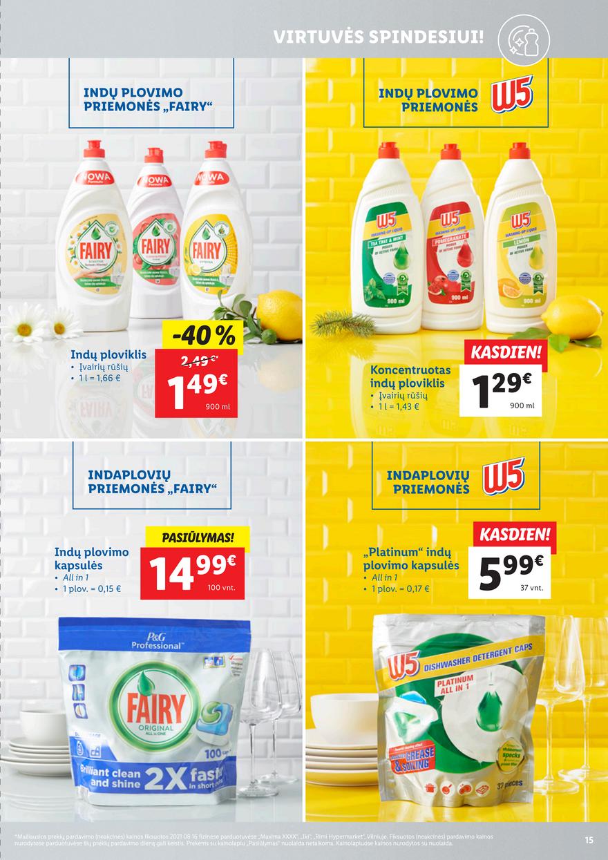 Ldil ne maisto leidinys akcijos nuo 
  2021-08-23 iki 
  2021-08-29 | Leidinukas.lt puslapis 15