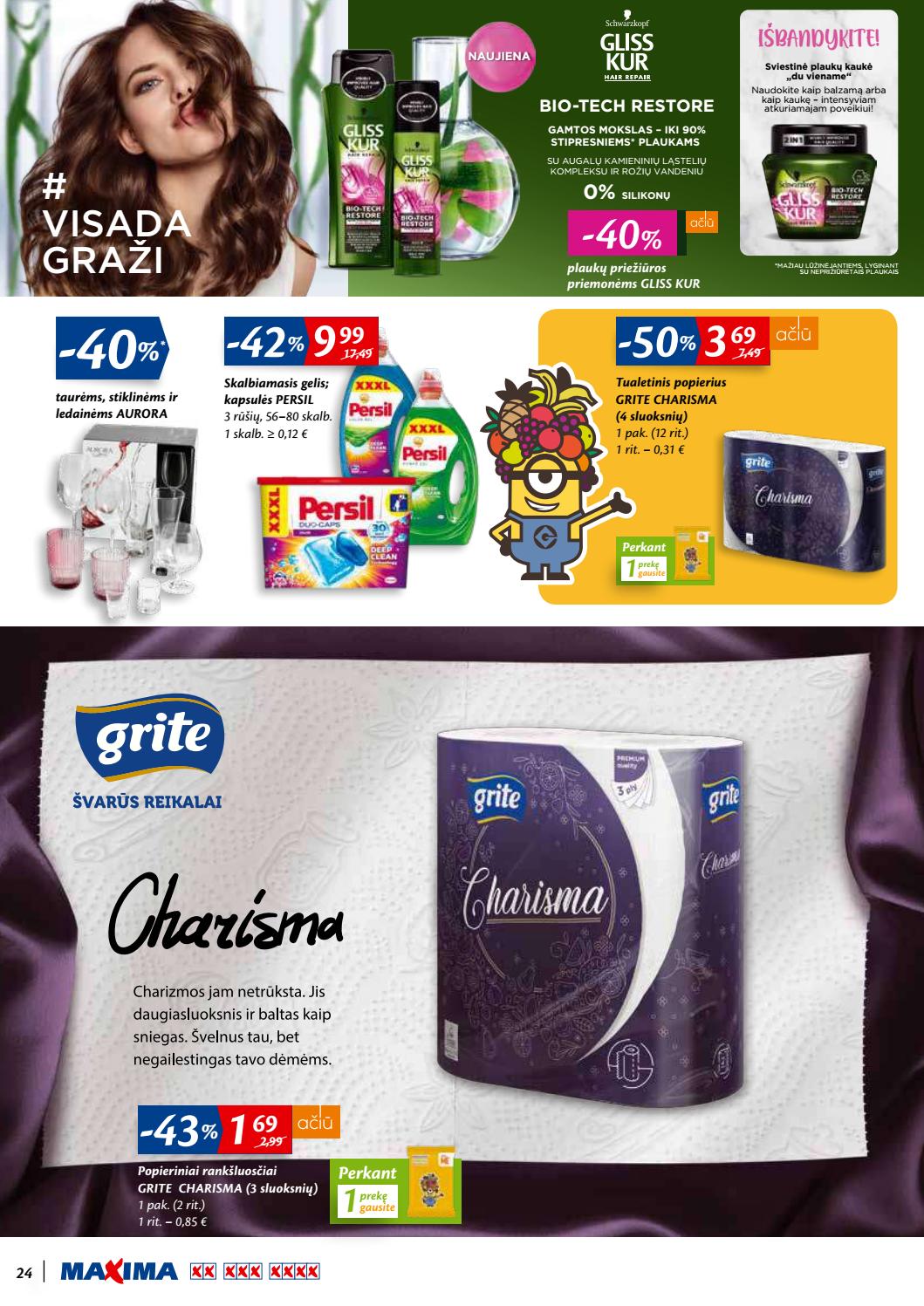 Maxima kaininis leidinys akcijos nuo 
  2019-10-10 iki 
  2019-10-23 | Leidinukas.lt puslapis 24