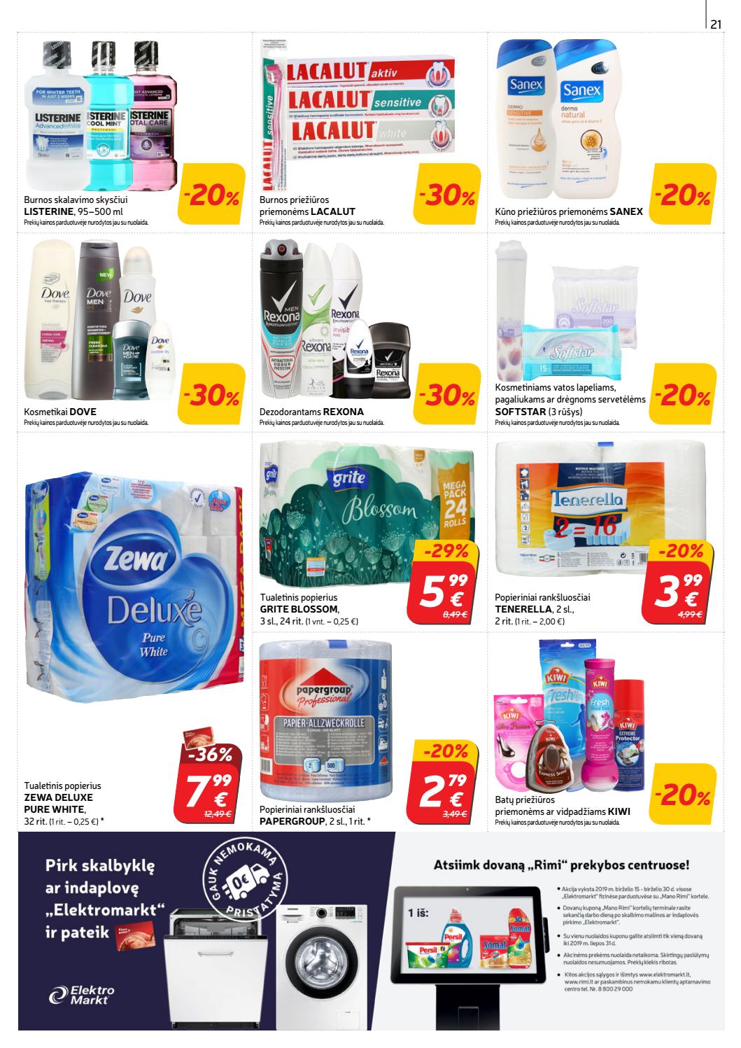 Rimi savaitinis leidinys akcijos nuo 
  2019-06-25 iki 
  2019-07-01 | Leidinukas.lt puslapis 21